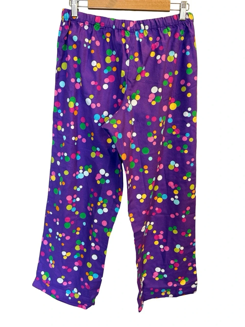 Victoria's Secret Purple Polka Dot Pajama Set